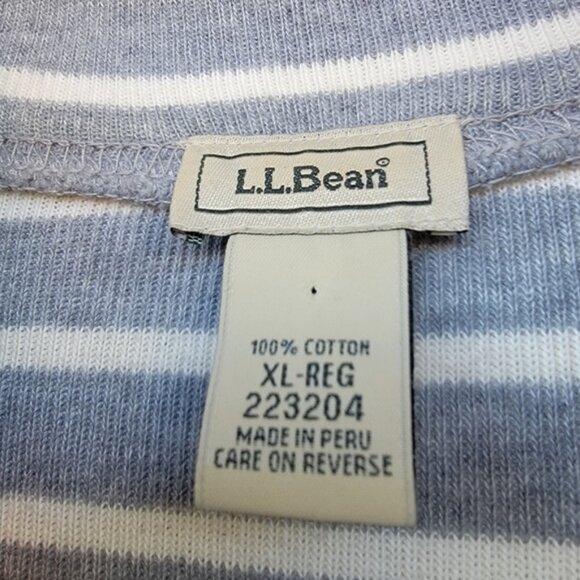 L.L. Bean 100% Cotton 1/4 Zip Sweater - Picture 3 of 7